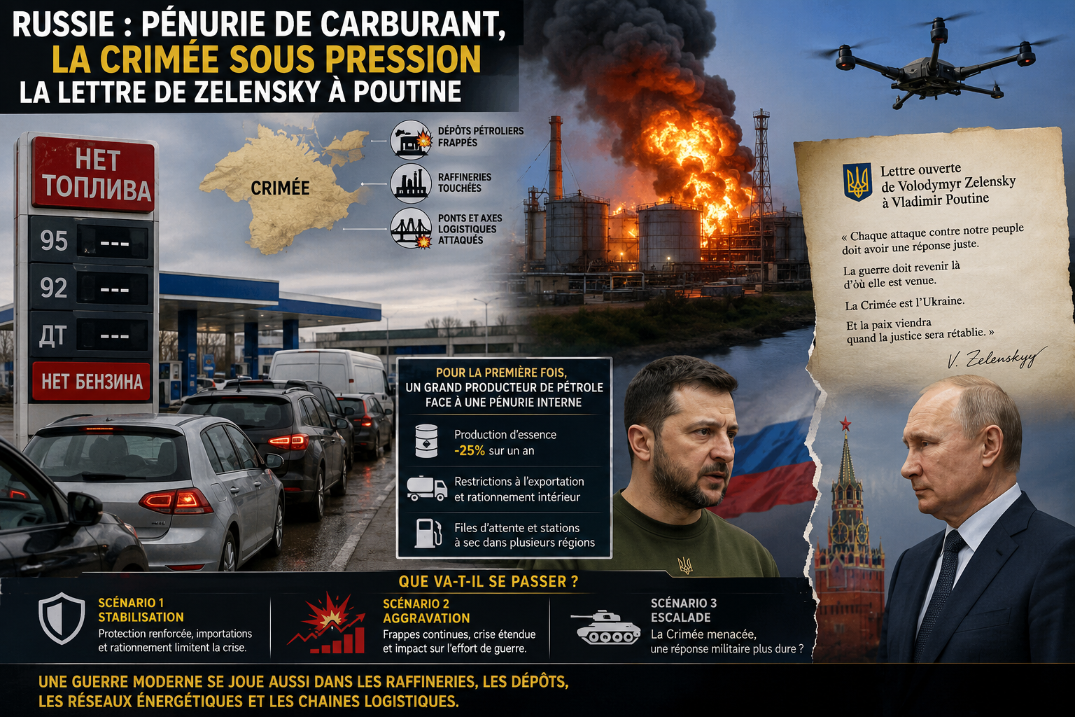 Chronique – La Russie face à l'impensable : quand un géant pétrolier manque… de carburant
