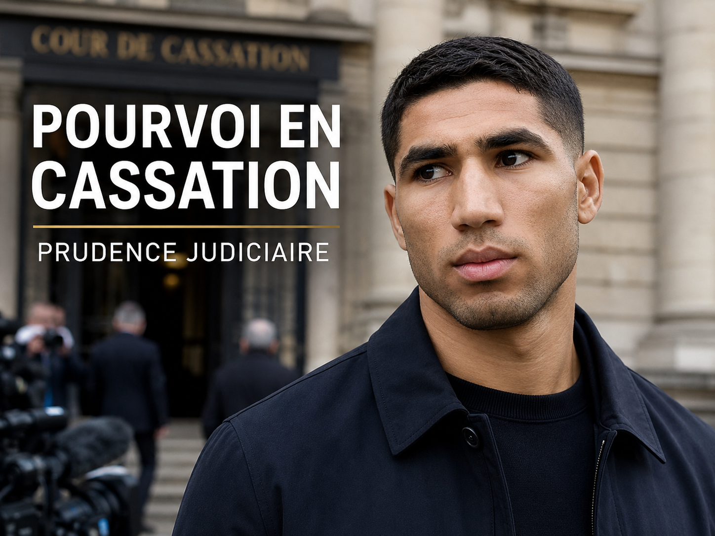 Achraf Hakimi : un pourvoi en cassation, et l’exigence de prudence