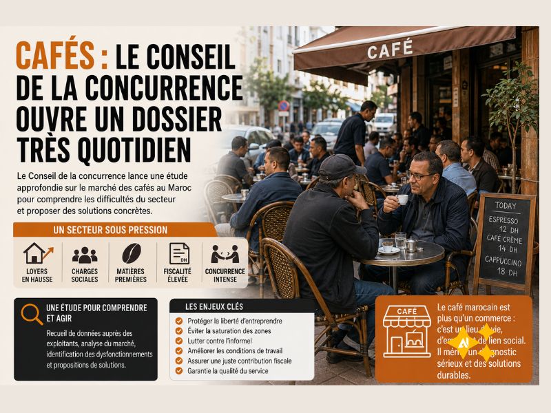 Cafés : le Conseil de la concurrence ouvre un dossier très quotidien