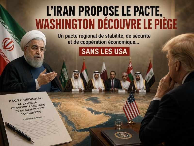 L’Iran propose le pacte, Washington découvre le piège