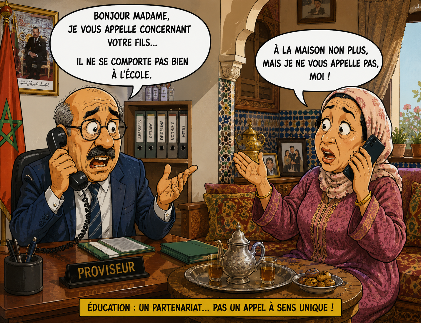 Éducation : chacun son problème !