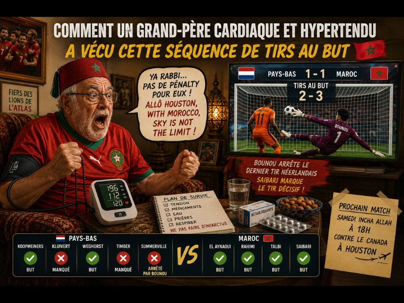 Chronique médicale : Les tirs au but vus par un grand-père cardiaque
