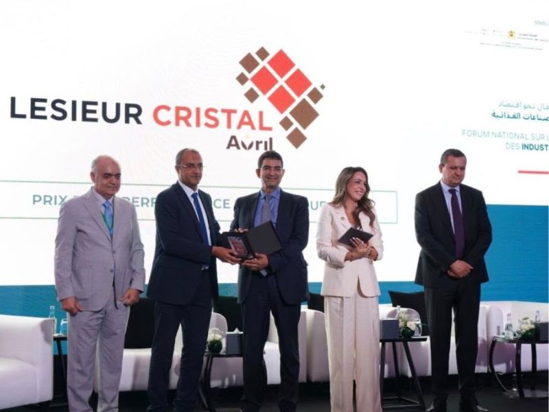Lesieur Cristal récompensée pour sa performance énergétique au Maroc