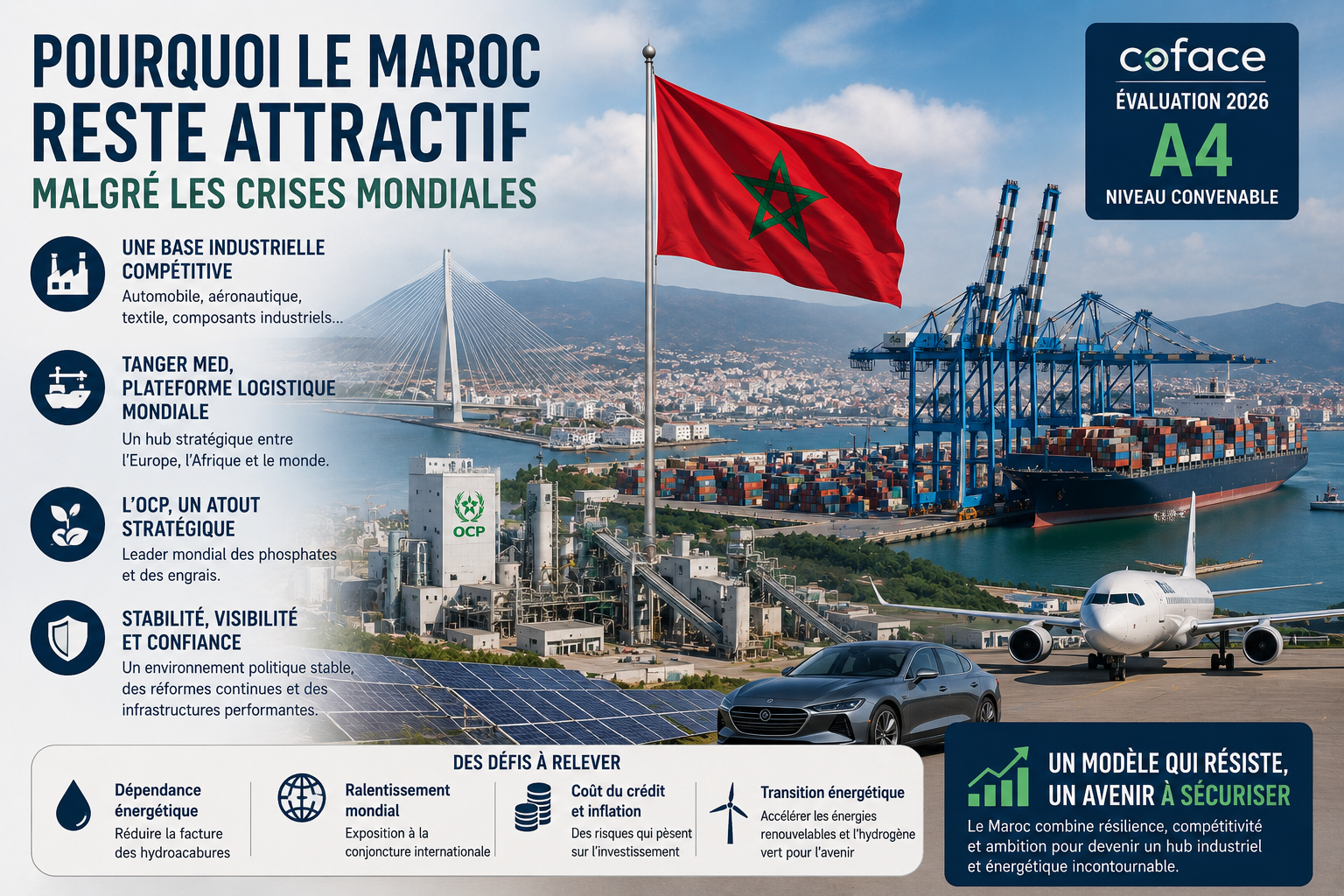 Pourquoi le Maroc reste attractif malgré les crises mondiales