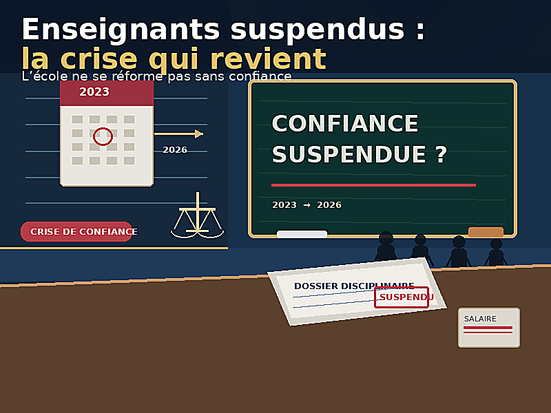 Deux ans après la grande crise des enseignants, pourquoi le conflit n’est-il toujours pas clos ?