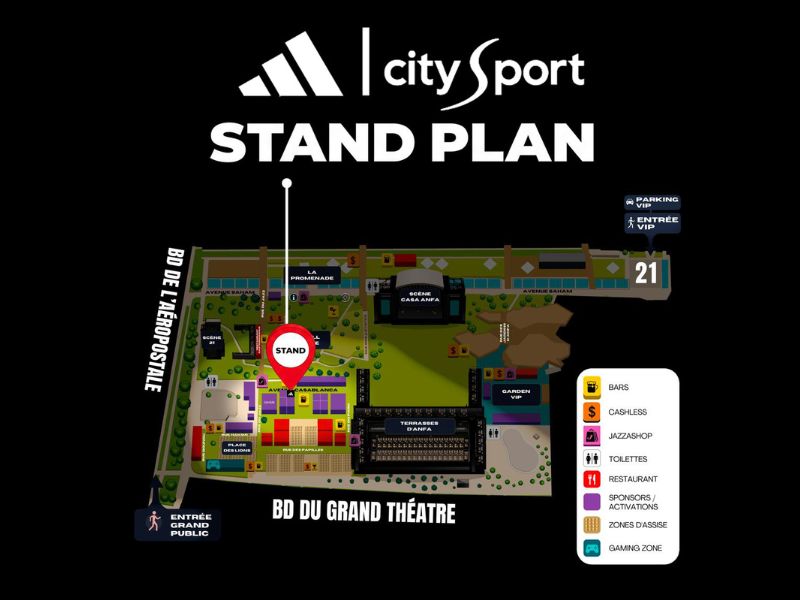 Adidas transforme Jazzablanca en terrain de jeu football avec « THE YARD »
