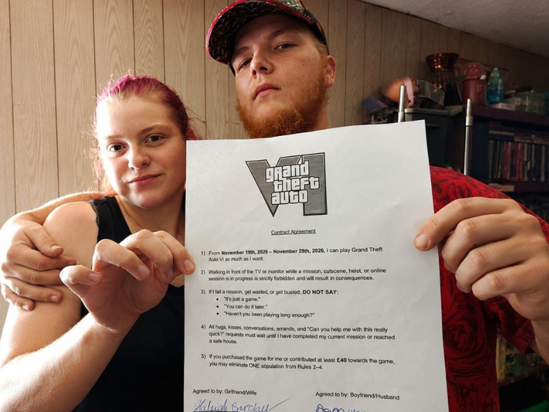 A couple made a GTA 6 contract, and that’s Peak 2026