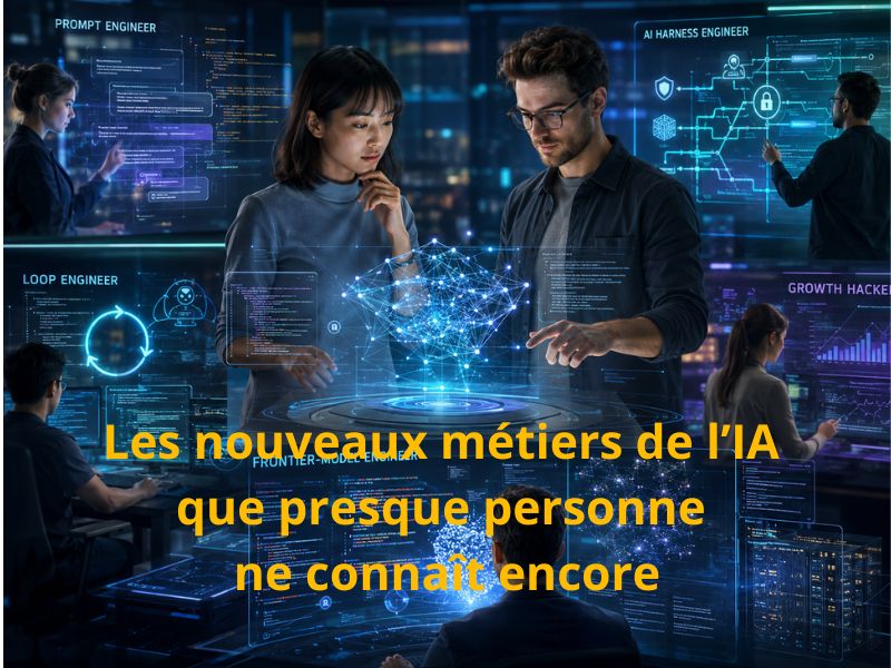 Les nouveaux métiers de l’IA que presque personne ne connaît encore