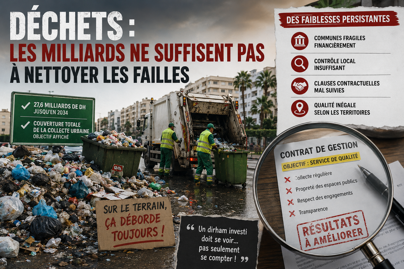 ​Déchets : les milliards ne suffisent pas à nettoyer les failles