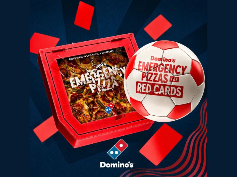 Domino’s pizza : un carton rouge, un million de dollars et le grand n’importe quoi marketing