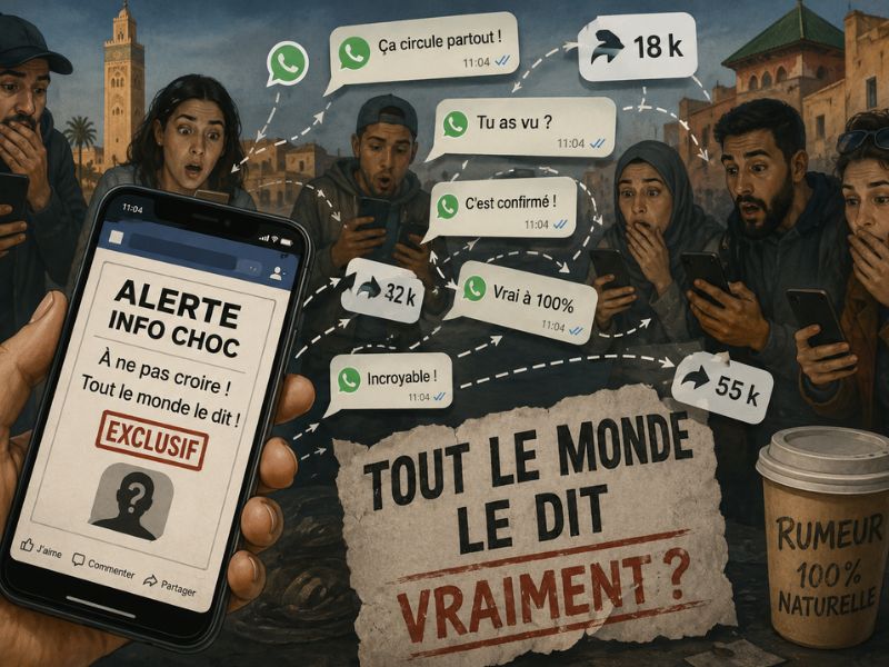 « Tout le monde le dit » : au Maroc, la rumeur a désormais son armée numérique