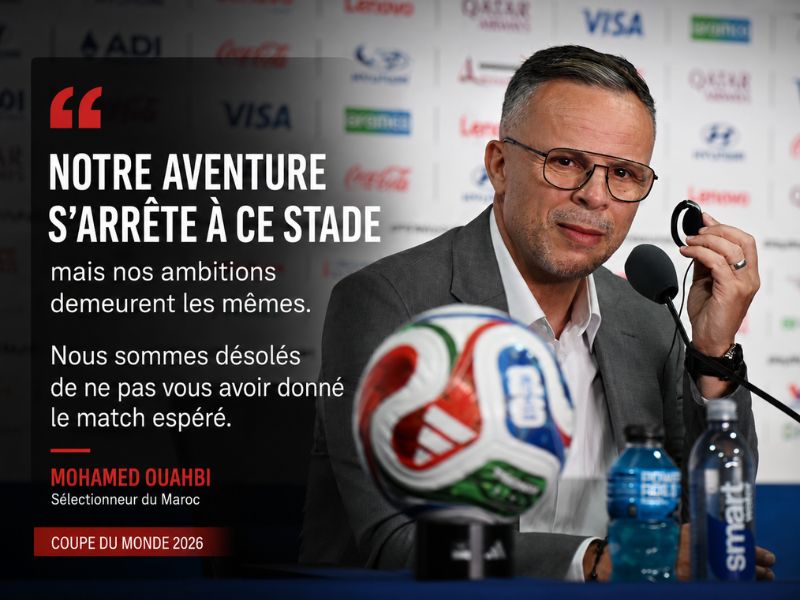 Mohamed Ouahbi présente ses excuses