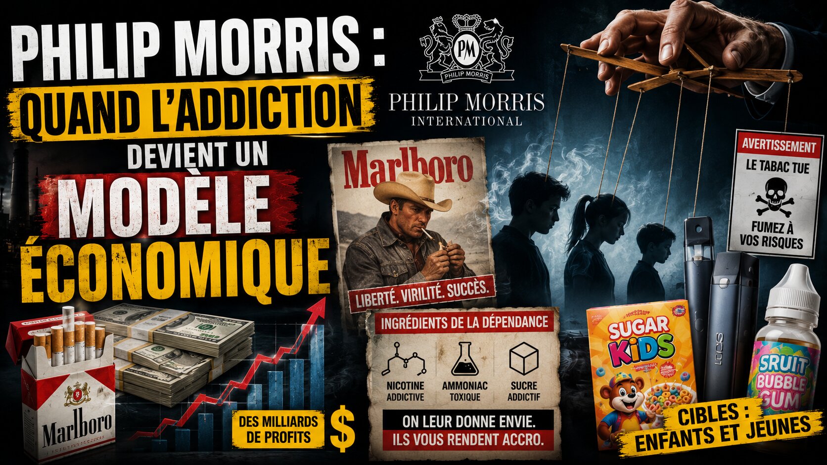​Philip Morris : quand l’addiction devient un modèle économique !