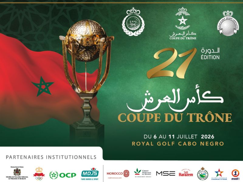 Coupe du Trône 2026 : le Royal Golf Dar Es Salam conserve son titre à Cabo Negro