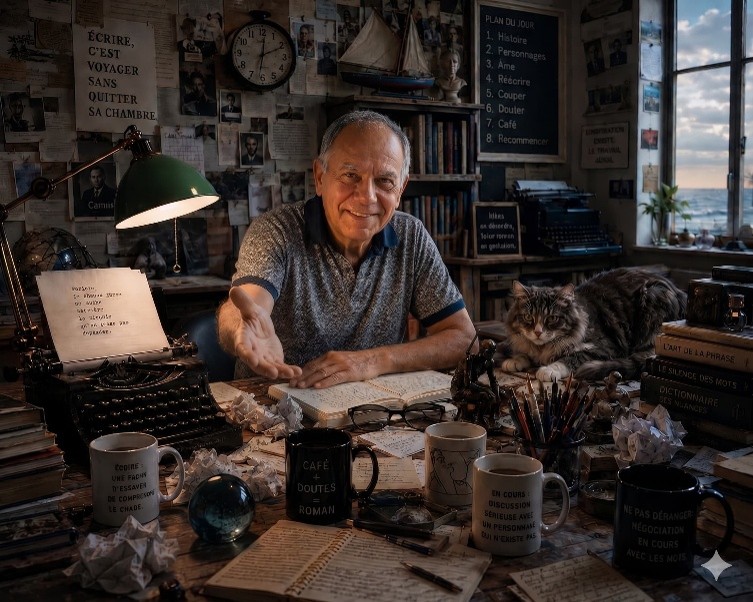 Bienvenue dans mon atelier d'écrivain