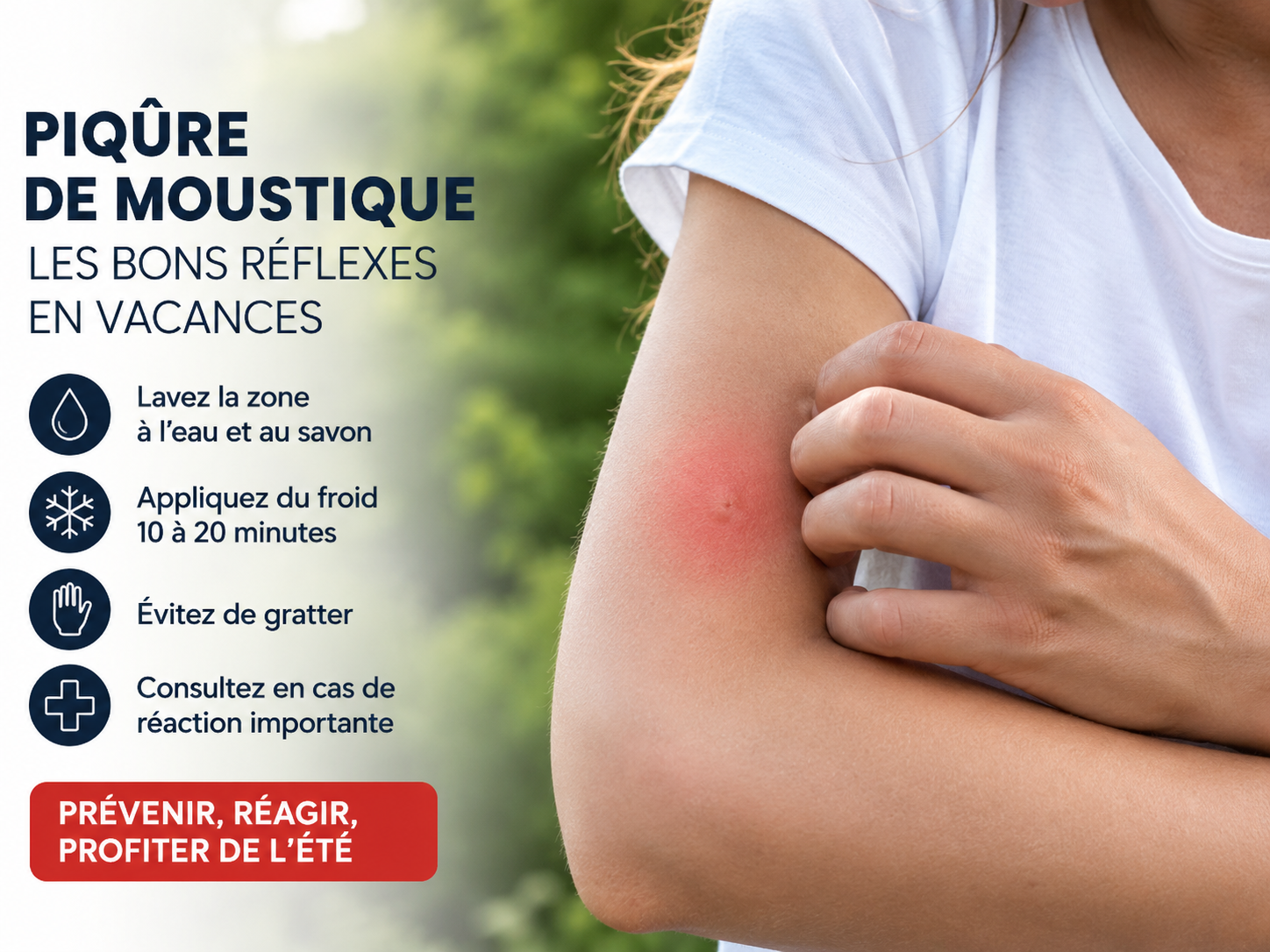 Piqûres de moustiques en vacances : les bons réflexes avant de sortir les remèdes de grand-mère