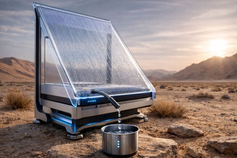Un hydrogel activé par le soleil pourrait produire de l'eau à partir de l'air