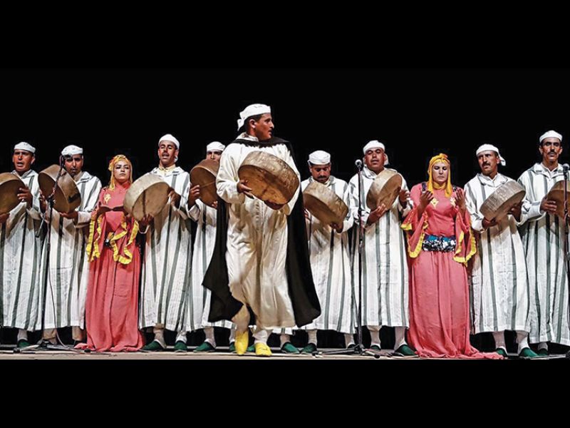 Aïn Leuh célèbre l’Ahidous : 25e édition d’un festival dédié au patrimoine vivant