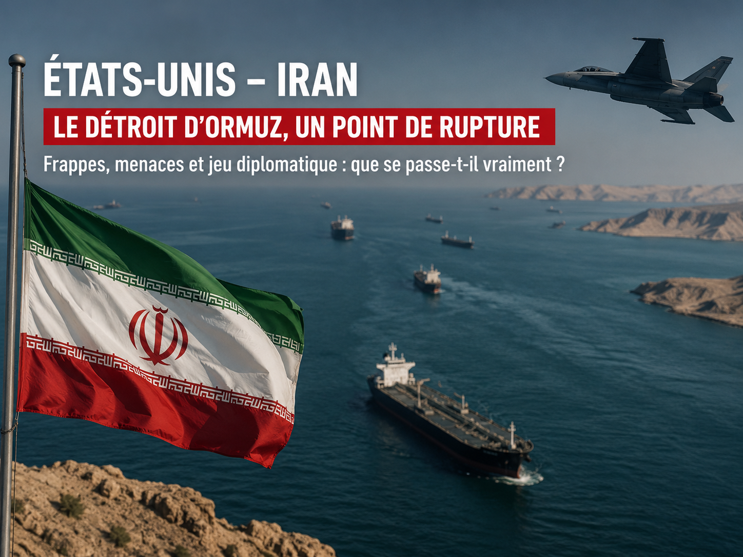 États-Unis–Iran : mais que se passe-t-il vraiment dans le détroit d’Ormuz ?