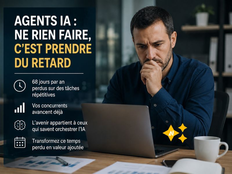 Agents IA : le vrai risque n'est plus de les adopter, mais de les ignorer