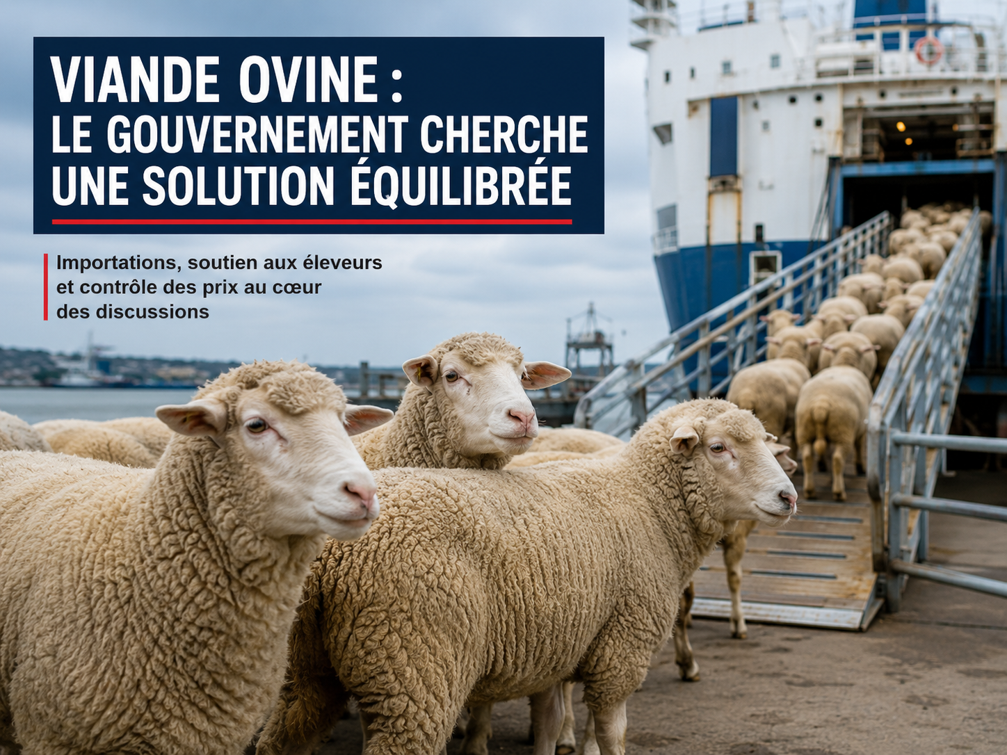 Viande ovine : le gouvernement cherche une nouvelle équation entre importations et soutien aux éleveurs