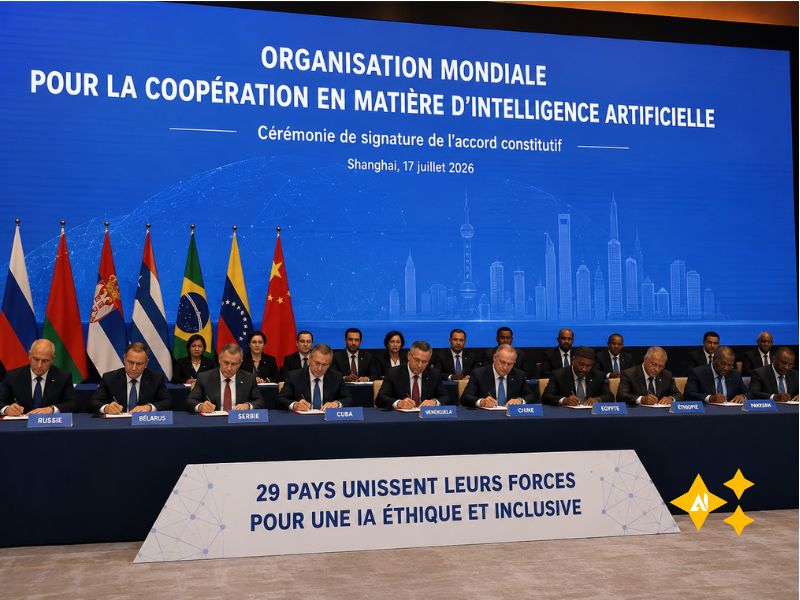 Cinq ans à peine, et déjà une organisation internationale : la Chine passe de l'innovation à la gouvernance mondiale de l'IA