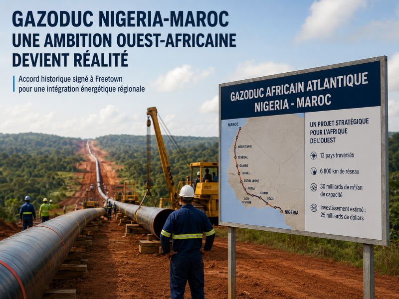 Gazoduc Nigeria-Maroc : la CEDEAO transforme une initiative bilatérale en projet stratégique régional