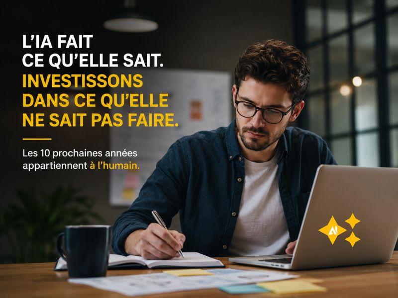 L’intelligence artificielle dévalorise l’homme dans tout ce qu’elle sait faire, alors que faire ?