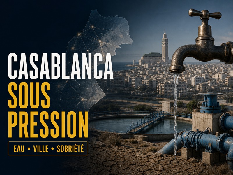 Casablanca sous pression : quand le robinet révèle la nouvelle équation de l'eau