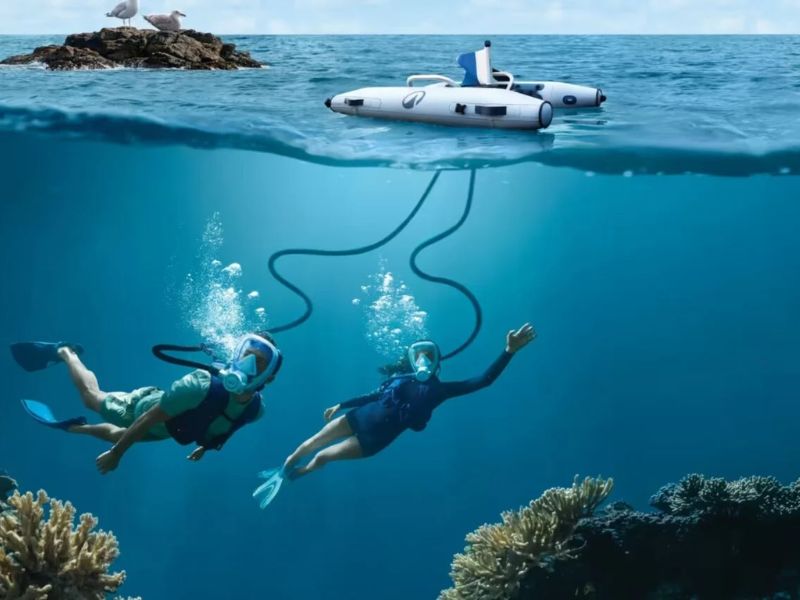 Decathlon lance Easybreath Dive, une nouvelle façon d’explorer les fonds marins sans bouteille