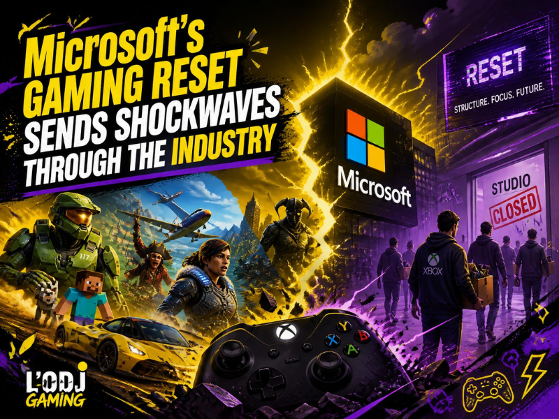 Microsoft’s Gaming Reset Sends Shockwaves Through the Industry