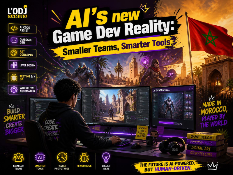  AI's new Game Dev Reality: Smaller Teams, Smarter Tools