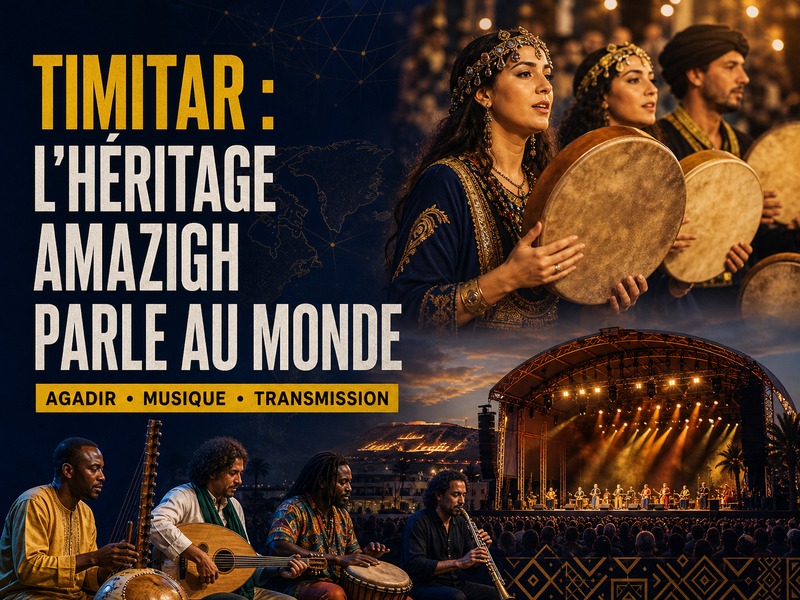 Timitar 2026 : Agadir transforme l'héritage amazigh en langage du monde