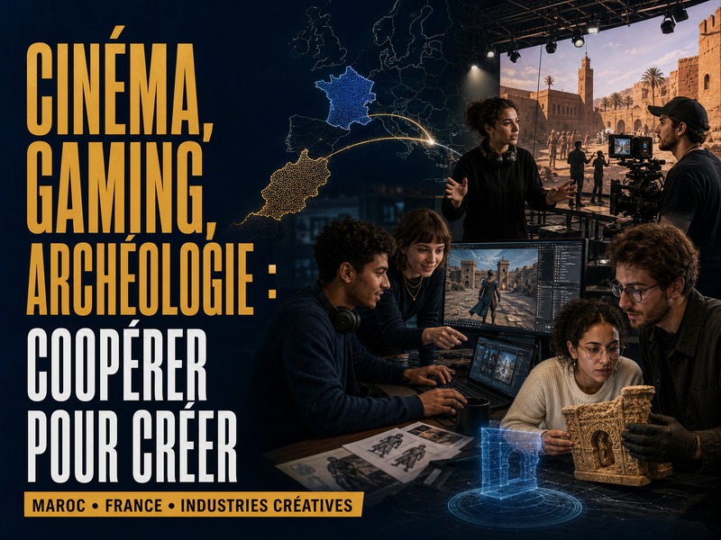 Cinéma, jeu vidéo, archéologie : le partenariat Maroc–France change d'échelle culturelle