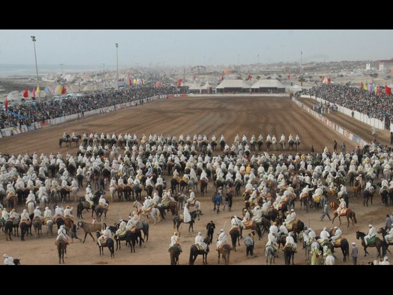 El Jadida : Plus de 140 sorbas et 2.500 cavaliers attendus au Moussem de Moulay Abdellah Amghar