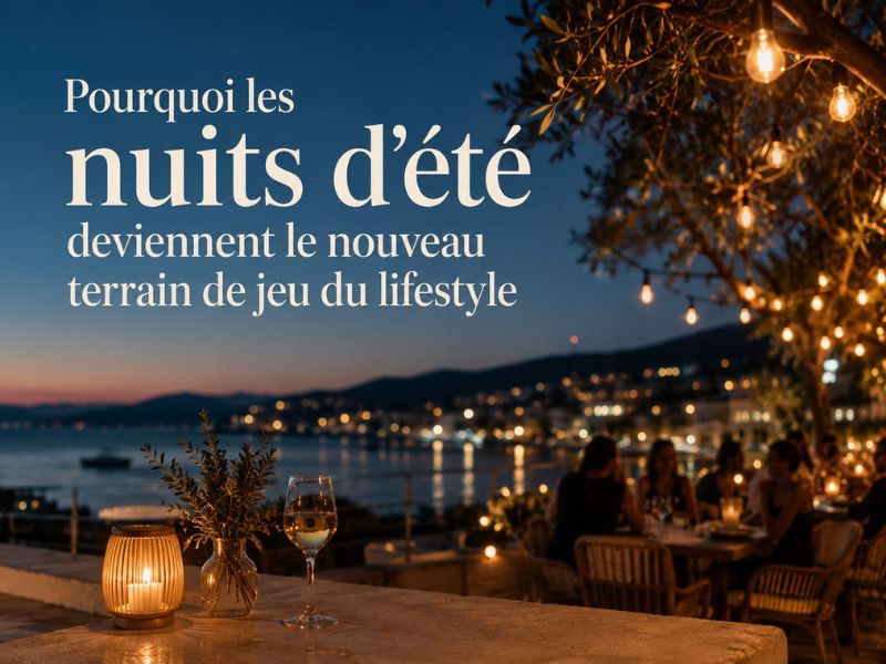 Pourquoi les nuits d'été deviennent le nouveau terrain de jeu du lifestyle