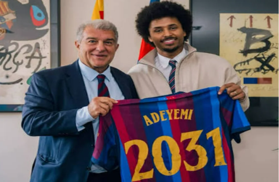 Karim Adeyemi s’engage avec le FC Barcelone jusqu’en 2031