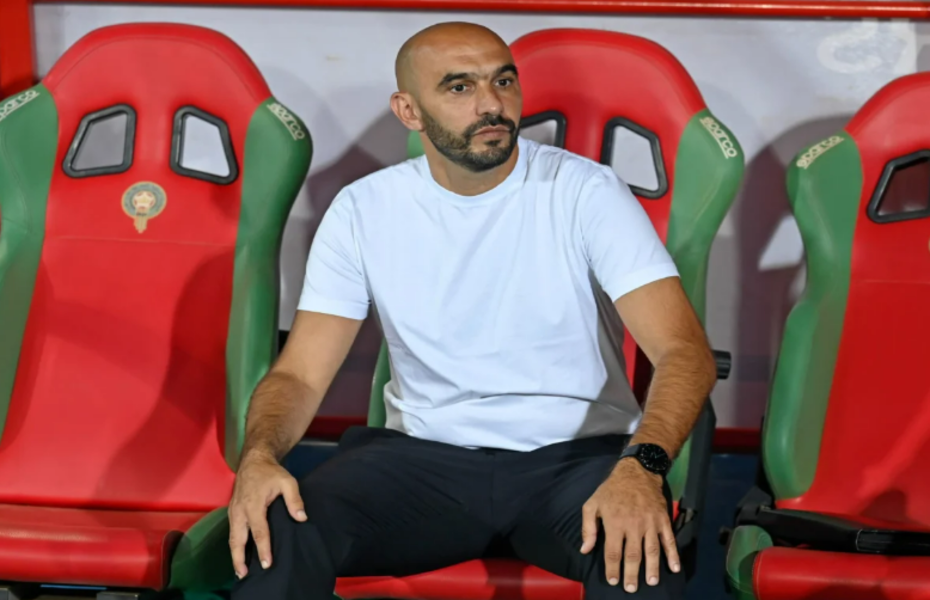 Walid Regragui annoncé parmi les candidats au poste de sélectionneur de l’Équateur