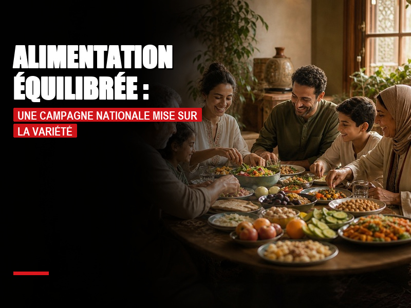 Alimentation équilibrée : une campagne nationale mise sur la variété