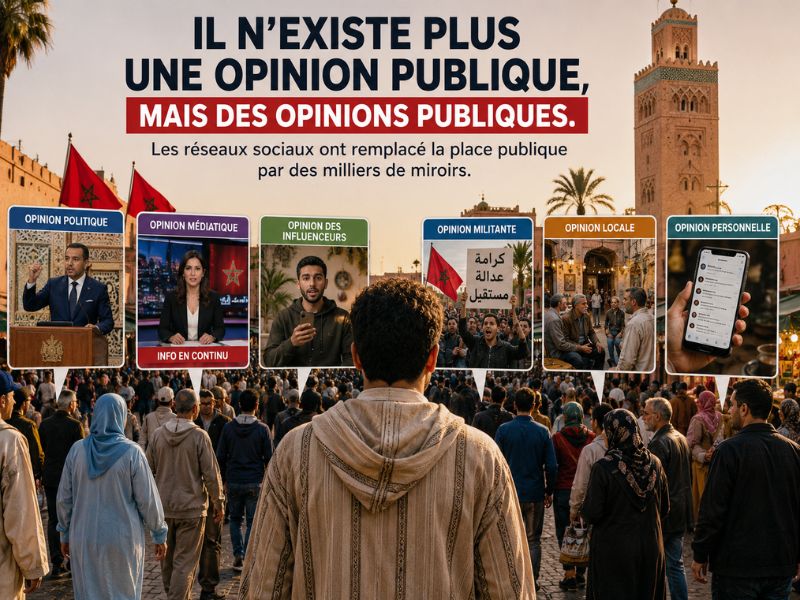 ​Il n’existe plus une opinion publique, mais des opinions publiques