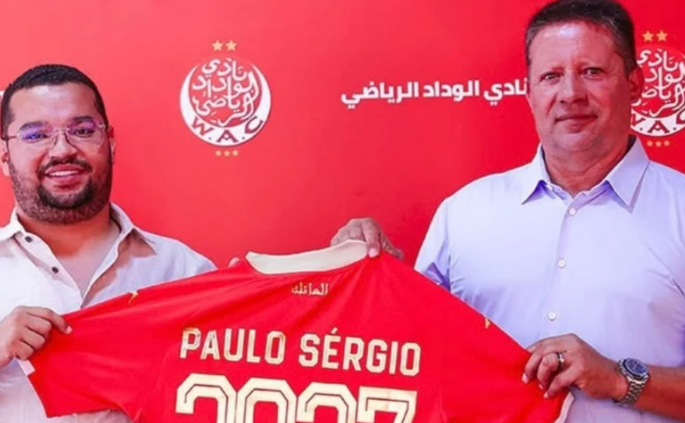 Le Wydad officialise l’arrivée de Paulo Sérgio à la tête de l’équipe première