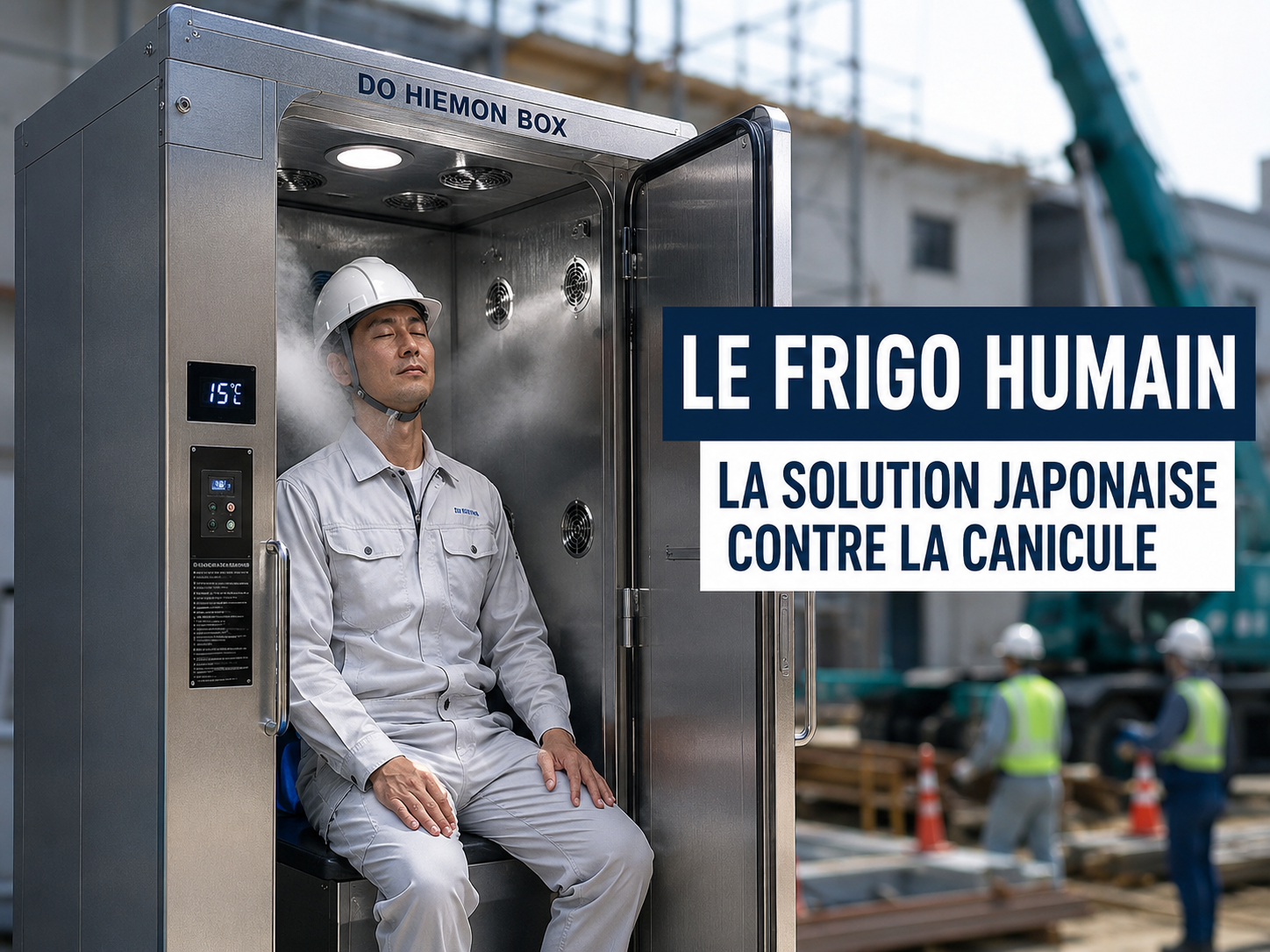Le Japon invente le « frigo humain » : la canicule inspire une innovation totalement folle
