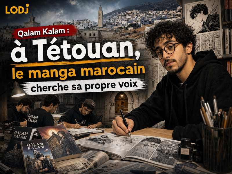 Qalam Kalam : à Tétouan, le manga marocain cherche sa propre voix