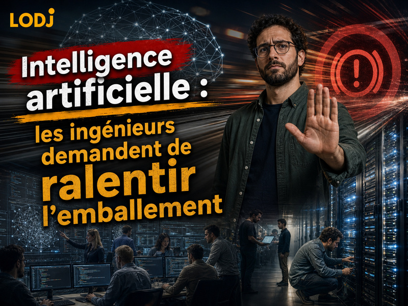 Intelligence artificielle : les ingénieurs demandent de ralentir l'emballement