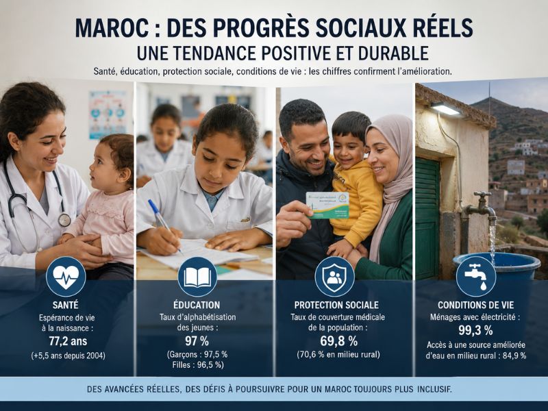 Chronique — Au-delà des grands chantiers, le Maroc social avance aussi