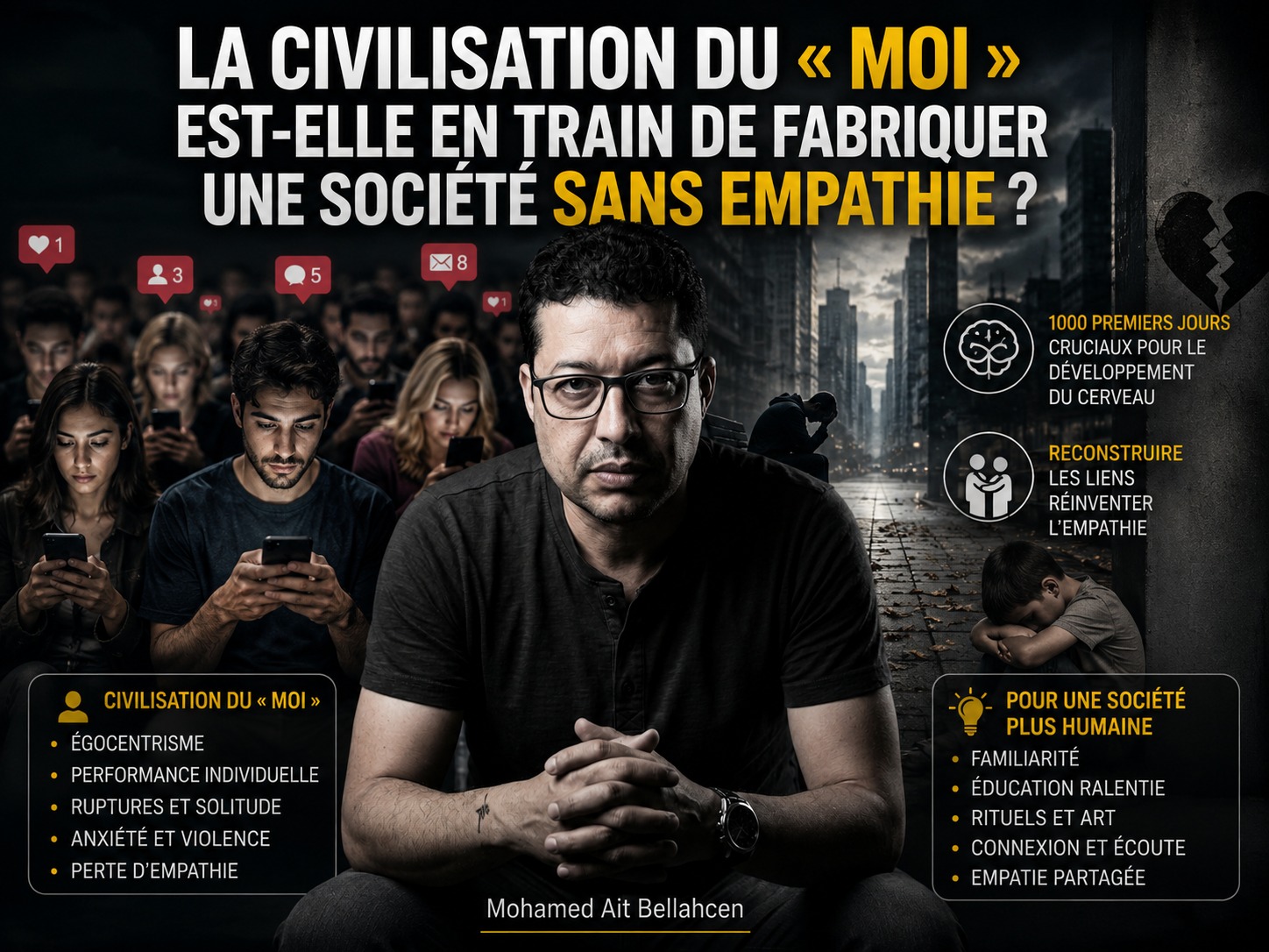 La civilisation du « moi » est-elle en train de fabriquer une société sans empathie ?