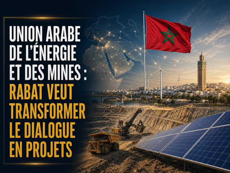 Union arabe de l'énergie et des mines : Rabat veut transformer le dialogue en projets