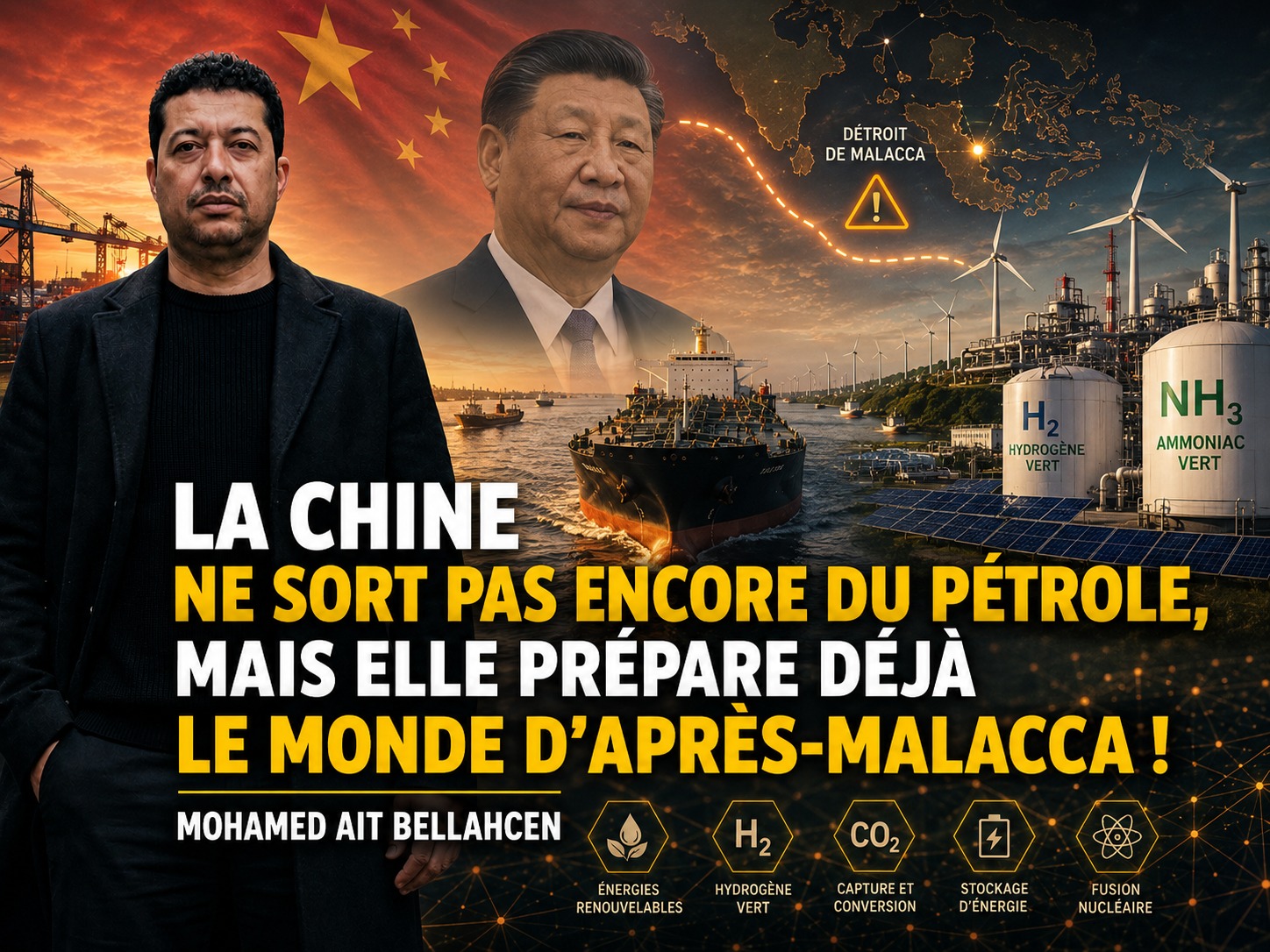 ​La Chine ne sort pas encore du pétrole, mais elle prépare déjà le monde d’après-Malacca !