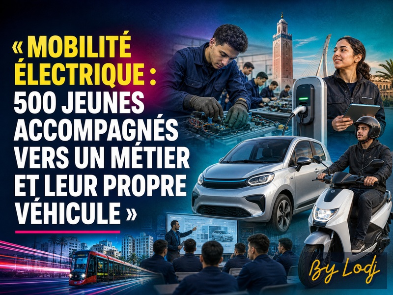 EMPLOI — Mobilité électrique : 500 jeunes accompagnés vers un métier et leur propre véhicule