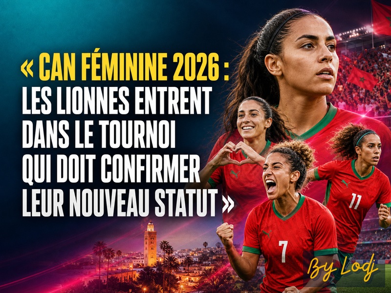 SPORT — CAN féminine 2026 : les Lionnes entrent dans le tournoi qui doit confirmer leur nouveau statut